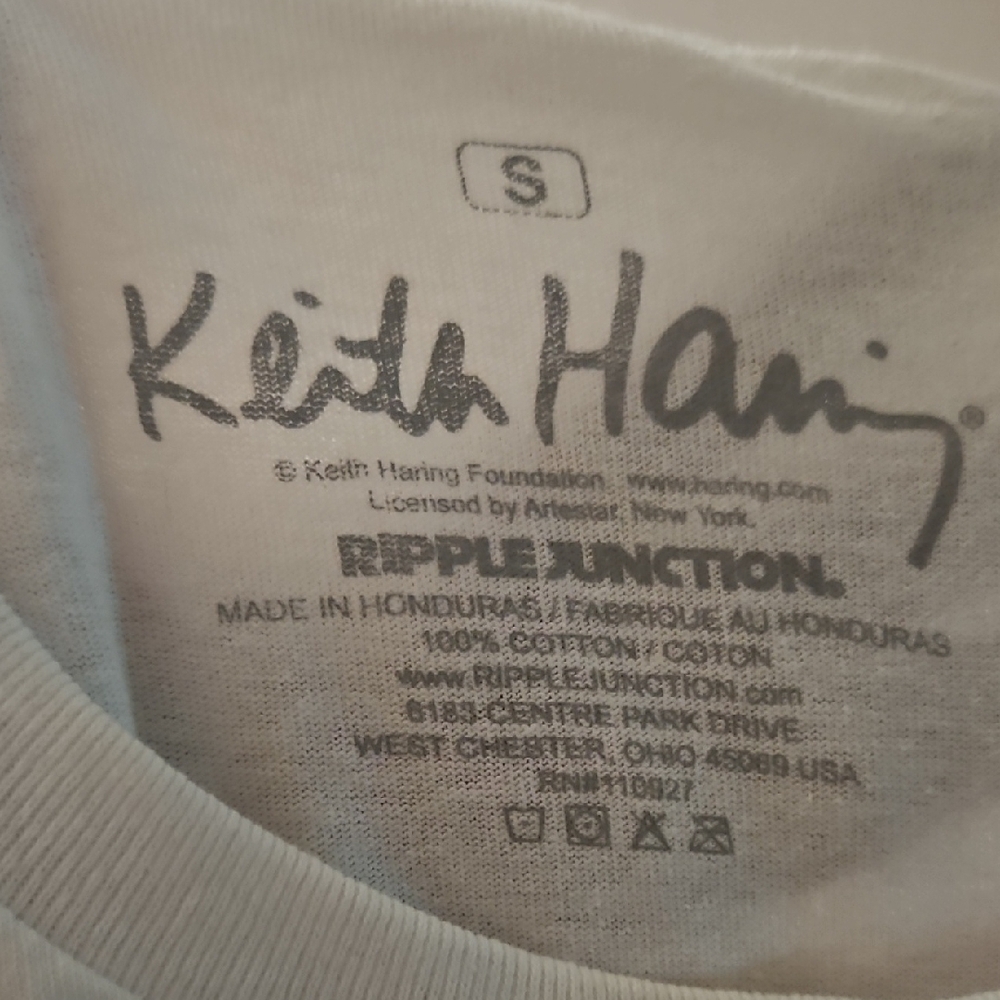Ripple Junction Keith Haring Signature Tee - Picture 3 of 3